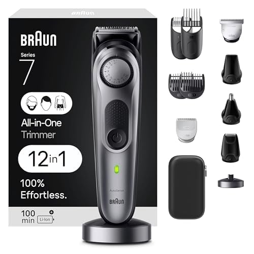 Braun Series 7 All-in-One 12-in-1 Men's Grooming Kit w/ Travel Case & Charging Stand Deal