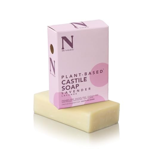 Dr. Natural Castile Bar Soap Lavender 5-Oz