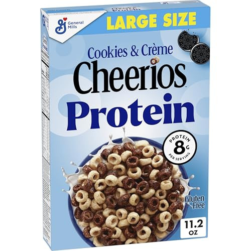 Cheerios Protein Cereal Cookies and Crème 11.2 oz