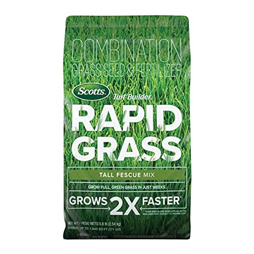 5.6-Lbs Scotts Turf Builder Rapid Grass Seed & Fertilizer Tall Fescue Mix