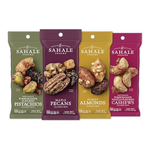 Sahale Glazed Dry-Roasted Mixed Nut Variety Pack 12-Ct 1.5-Oz