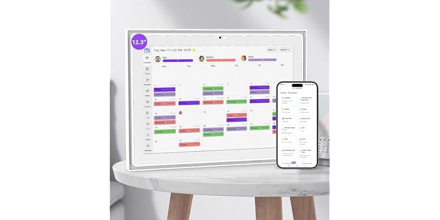 Yejoumo 12.3 Inch 32GB Digital Calendar 1920x1280 IPS Deal