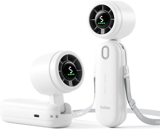 Diveblues High-Speed Portable Handheld Turbo Fan
