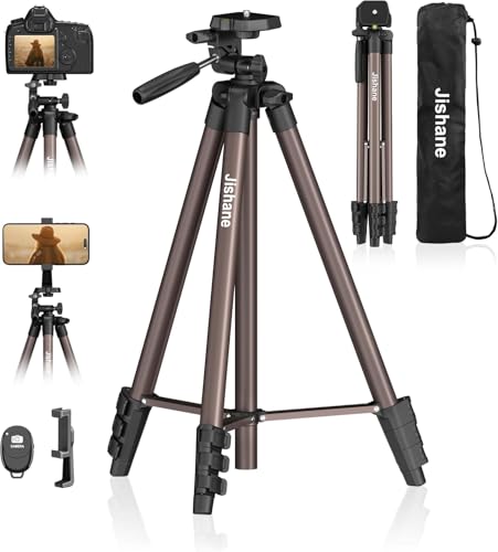 Jishane 71-Inch Camera & Phone Tripod w/ Remote Deal