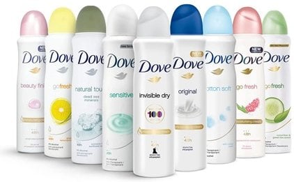 Dove Antiperspirant Deodorant 10-Pack Deal