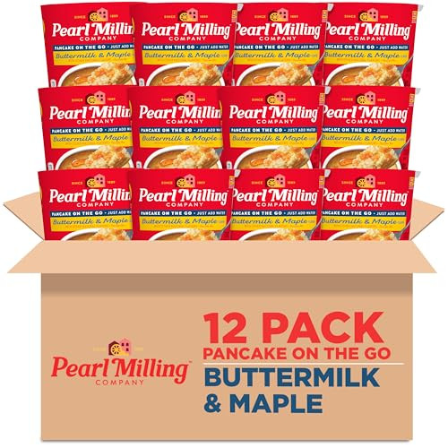 Pearl Milling Company Pancake Cups 12-Pack (Maple Syrup)