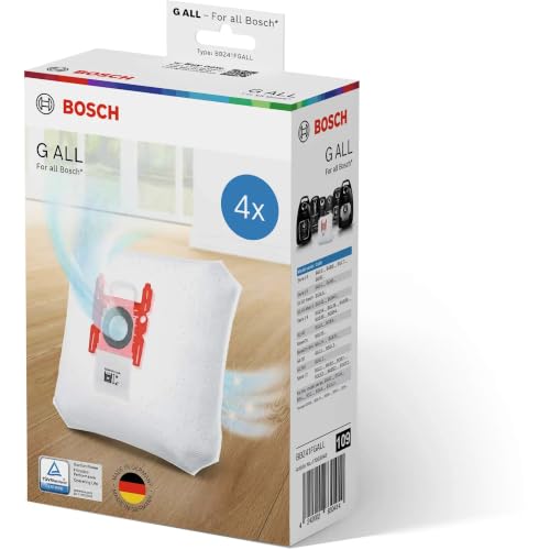 Bosch Vacuum Cleaner Bags PowerProtect Type G 4-Pack