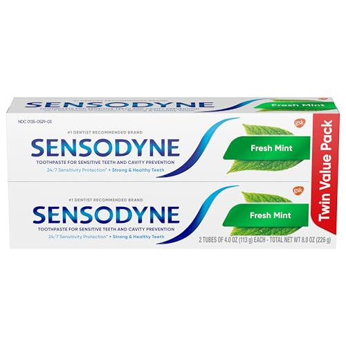 Sensodyne Fresh Mint Sensitive Toothpaste 2-Pack 4-Oz