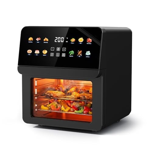 Ludatido 12-Quart 8-in-1 Air Fryer Toaster Oven Combo Deal