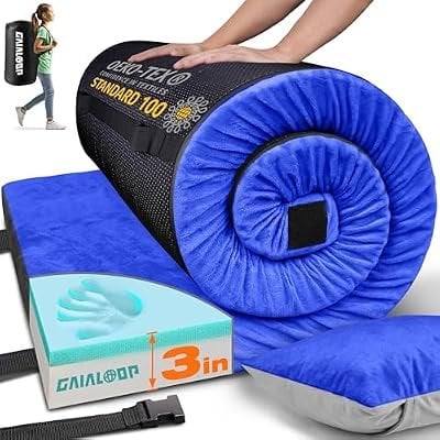 3 Inch Memory Foam Camping Mattress