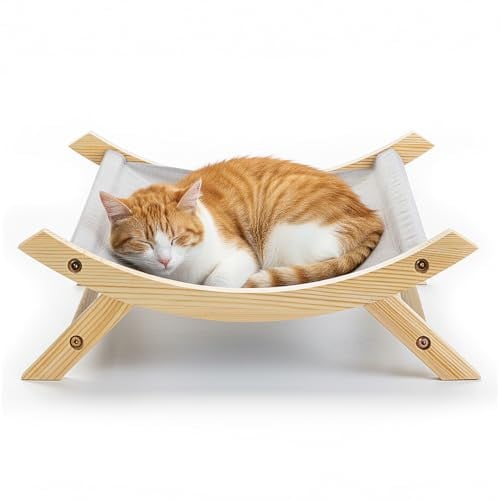 CallieCo Wooden Cat Hammock Bed Deal
