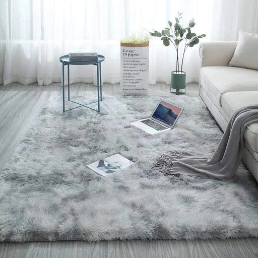 8' x 10' Antonije Tie Dye Shag Area Rug (Gray)