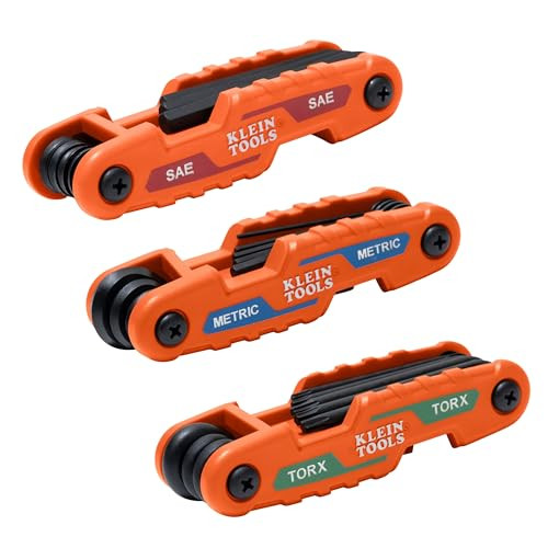 Amazon: Amazon - Klein Tools 3-Pc 25-Key Compact Folding Hex Key Set (Torx, SAE & Metric Kit) $19.98 — $19.98