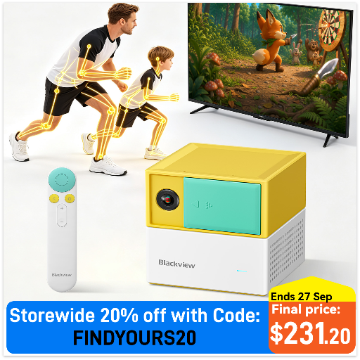 Blackview PlayPop 8 AI Motion Game Console
