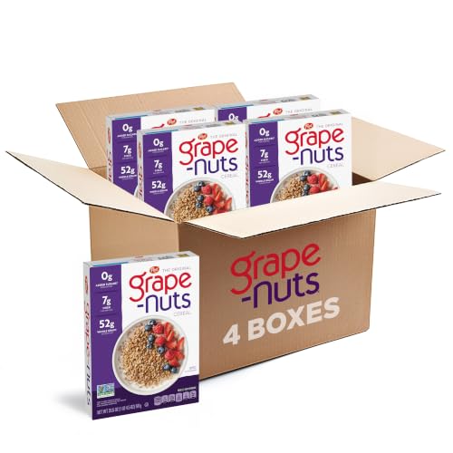 Post Grape Nuts Original Breakfast Cereal 4-Pack 20.5-Oz Deal