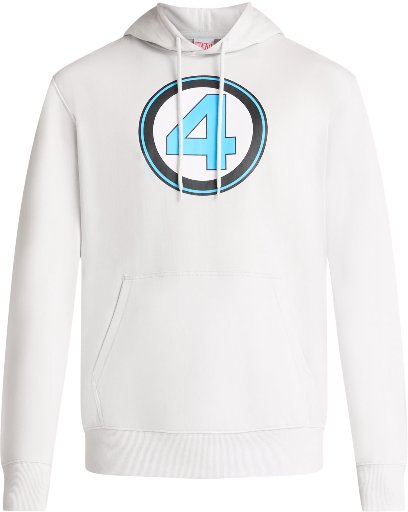 Fantastic Four Men's French Terry Graphic Hoodie