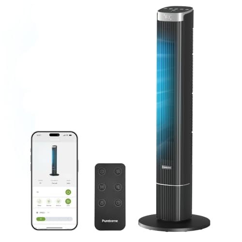 Pureborne 42" WiFi Tower Fan Deal