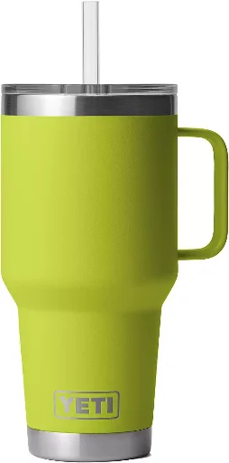 Yeti Rambler Mug w/ Straw Lid 35-Oz