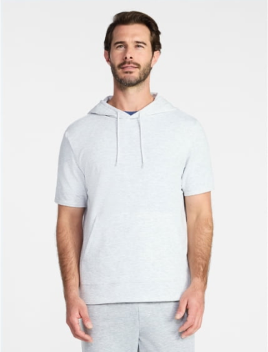 Athletic Works Short Sleeve Hoodie Sweatshirt