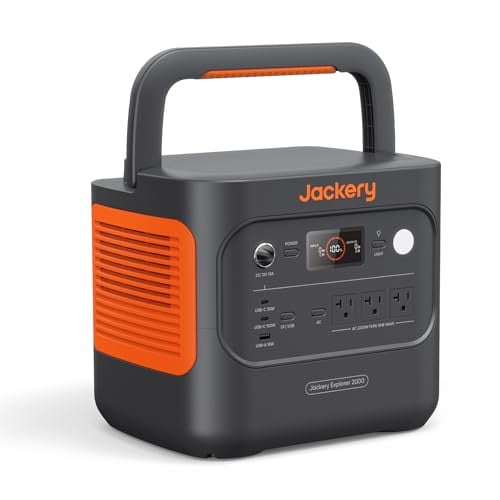 Jackery Explorer 2000 v2 2042Wh 2200W Portable Power Station