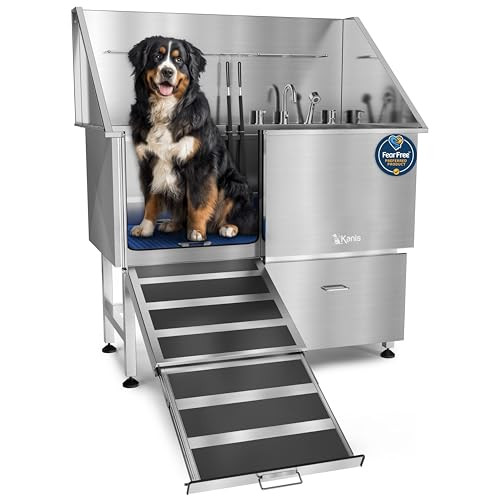 Professional Stainless Steel Pet Grooming Tub