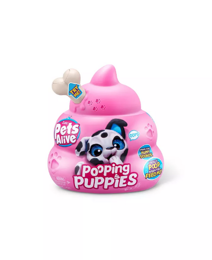 Pets Alive Pooping Puppies Surprise Interactive Plush