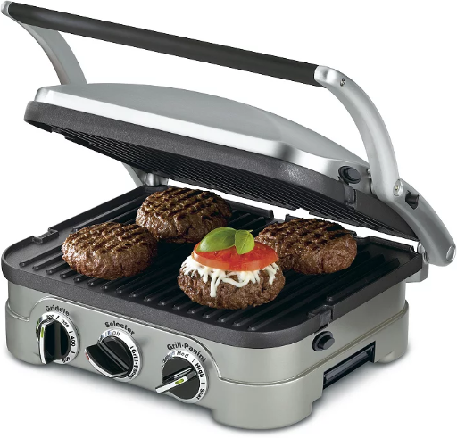 Cuisinart Griddler Indoor Grill, Griddle, and Panini Press