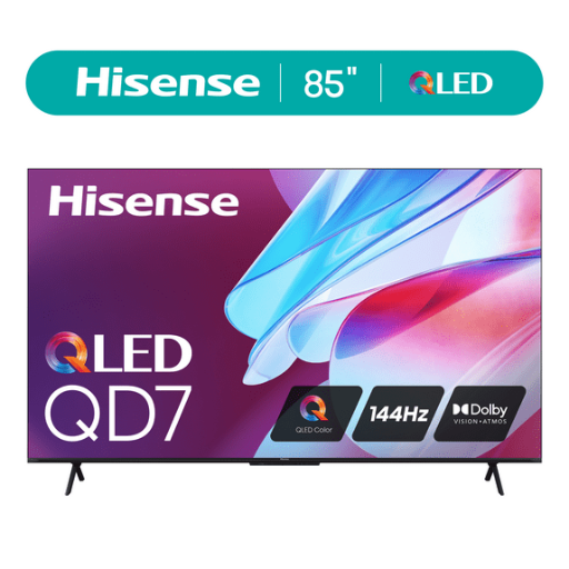 Hisense QD7 Series 85" QLED 4K UHD 144Hz Google Smart TV
