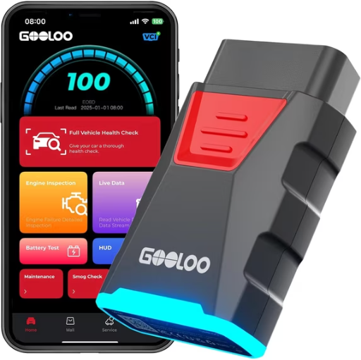 GOOLOO DS100 Bluetooth OBD2 Scanner for iOS & Android Deal