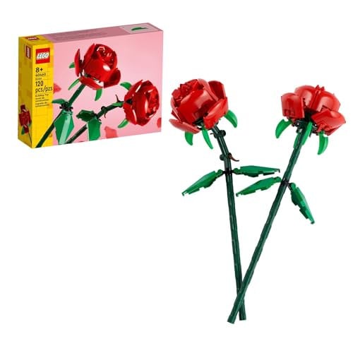 Lego Botanical Roses Building Set 120-Piece Deal