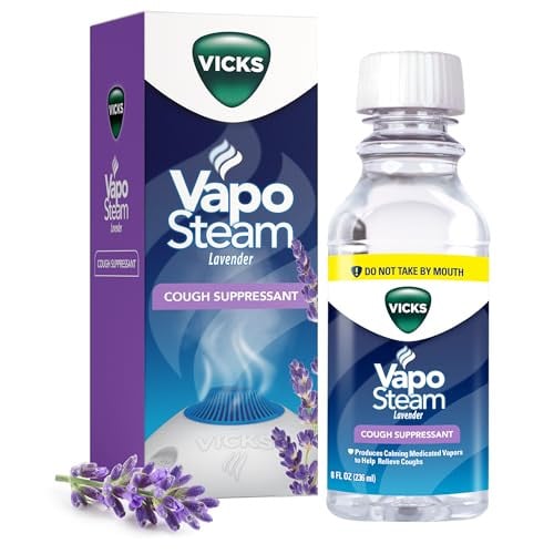 8-Ounce Vicks VapoSteam Medicated Cough Suppressant (Lavender)