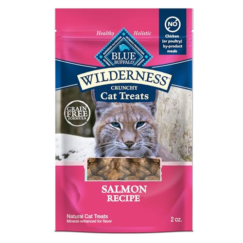 Blue Buffalo Wilderness High Protein Crunchy Cat Treats 12-Pack 2-Oz