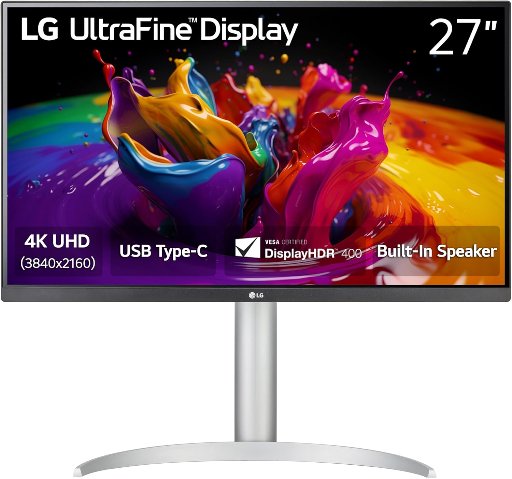 27" LG Ultrafine 4K 60Hz IPS USB-C 90W PD HDR Monitor