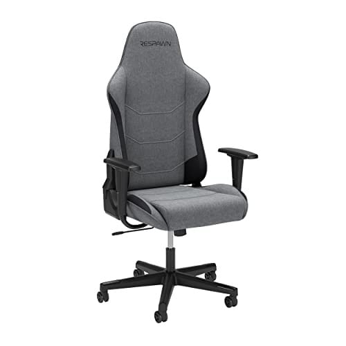 Respawn 110 Ergonomic Gaming Chair w/ Lumbar Support & Headrest (Gray Fabric) Deal