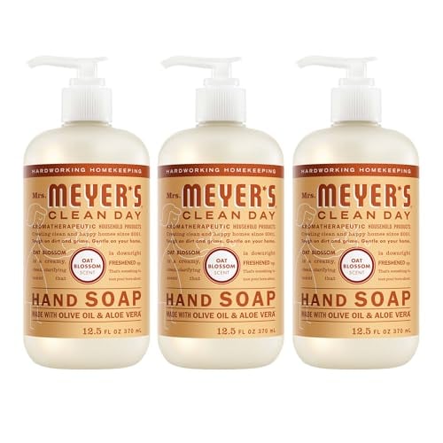 3-Pack 12.5 oz Mrs. Meyer's Clean Day Liquid Hand Soap (Oat Blossom) Deal