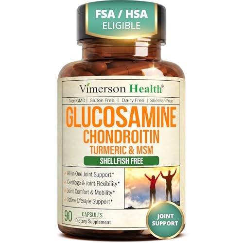 Glucosamine Chondroitin Joint Support Supplement with Glucosamine Sulfate 1500 Deal