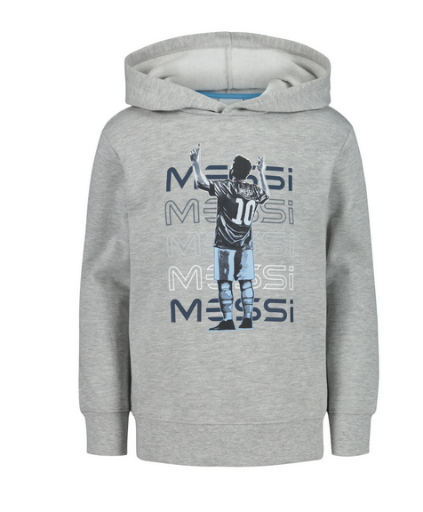 Messi Boy's Graphic Hooded Sweatshirt