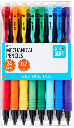 Pen+Gear #2 HB Mechanical Pencils 0.7mm 24 Count