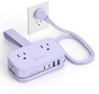 10-in-1 Cruise Approved Travel Power Strip USB C 20W Deal