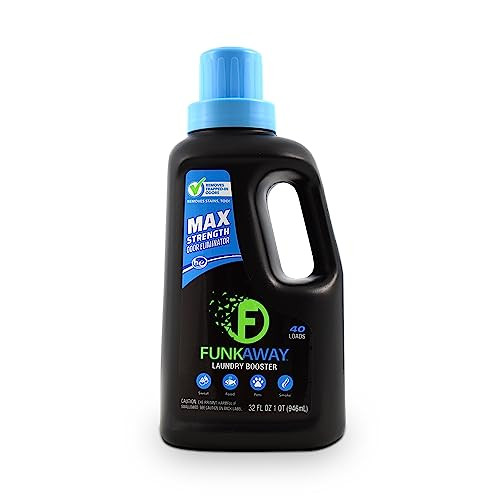 FunkAway Laundry Detergent Booster Odor Eliminator 32-Oz