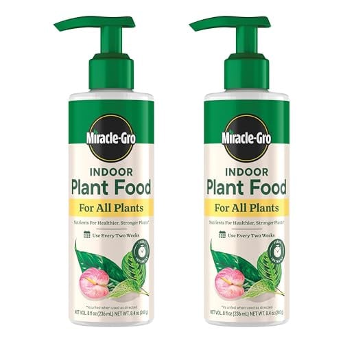 Miracle-Gro Indoor Plant Food Liquid Fertilizer 2-Pack 8-Oz Deal