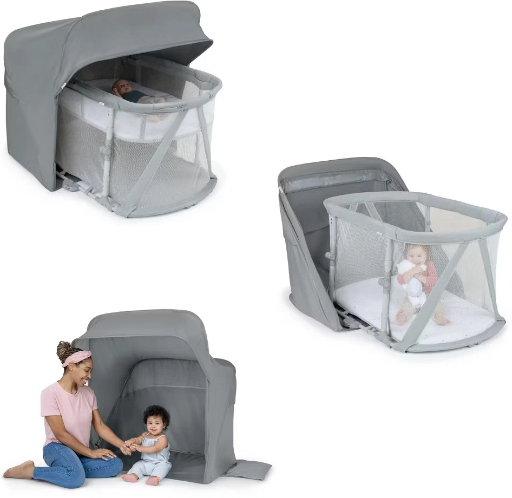Ingenuity Dream Retreat 3-in-1 Portable Bassinet with UPF 50+ Shade