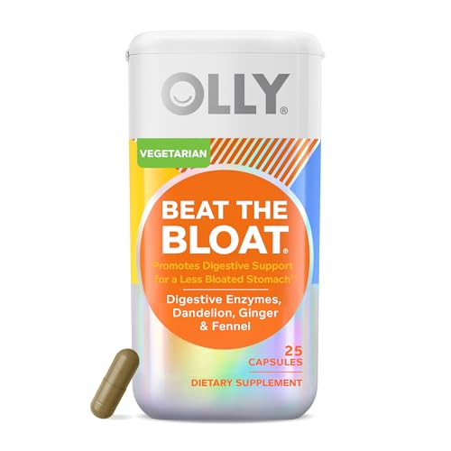 OLLY Beat The Bloat Capsules 25-Count