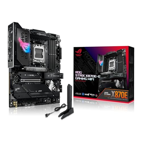 ASUS ROG Strix X870E-E Gaming WiFi AMD AM5 X870 ATX Motherboard