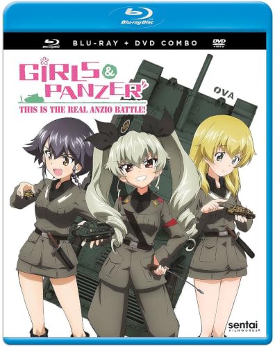 Girls Und Panzer: This Is The Real Anzio Battle! (Blu-ray + DVD Combo)