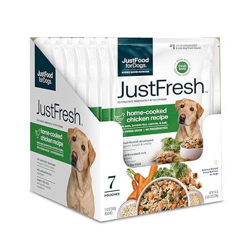 JustFoodForDogs JustFresh Beef & Russet Potato Dog Food 18oz Deal