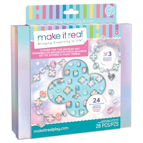 Make It Real: Clover The Top - 28 pc DIY Jewelry Set