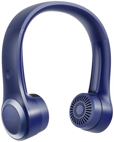 Gaiatop 4000mAh Rechargeable Portable Neck Fan w/ 3 Speeds Deal