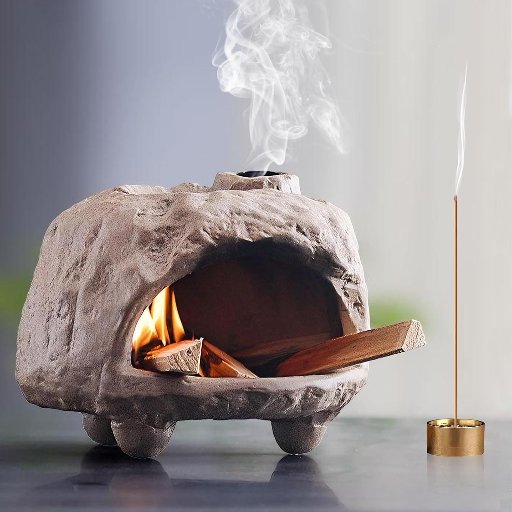 Pottery Ash Catcher & Palo Santo Holder