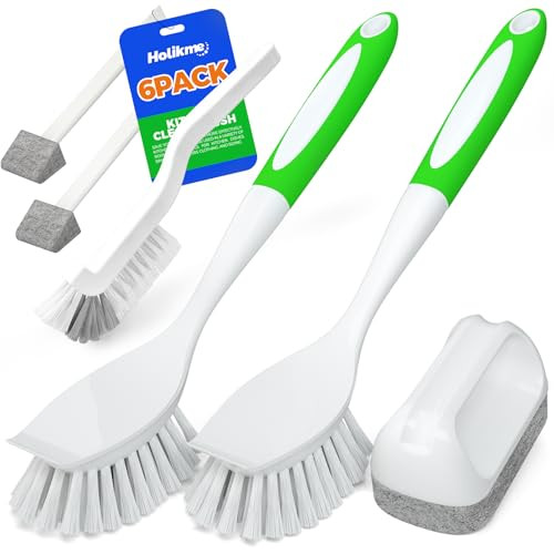 Holikme Kitchen Cleaning Brush Set 6-Piece